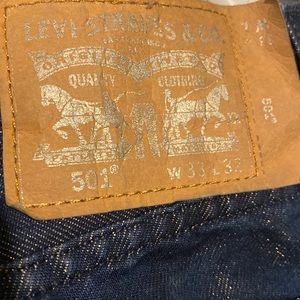 💯 Very Rare!!! Levis 501 Shrink To Fit Gold/West Jeans💯